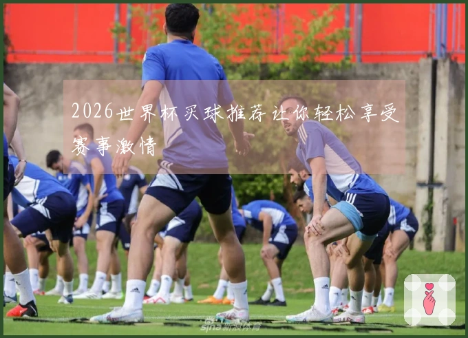 2026世界杯买球推荐让你轻松享受赛事激情